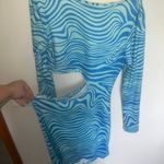 Long Sleeve Cut Out Dress Size L Photo 1