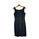 J.Crew  Dress Women 2 Gray Wool Blend Sleeveless Scoop Neck Sheath Career Preppy‎ Photo 1