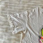 Daydreamer  Cream Pink Green Elton John Bold Pop Art Boyfriend T-Shirt Sz L Photo 49