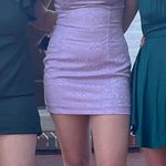 Lucy in the Sky Reese lacquerd Dress In Lavender  Photo 4