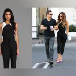 Parker  Silk Kaysha Jumpsuit Black & White size XS Photo 2