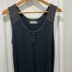 Nation Ltd  by Jen Menchaca Jumpsuit Gray Palisades Sleeveless Ribbed Sz S Photo 1