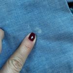 Vintage 70s Nature Lover Long Sleeve Button Down Dagger Collar Western Shirt Blue Photo 10