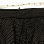 Chic Black Mesh Skater Skirt Photo 2