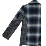 7 For All Mankind ‎ Mixed Plaid Double Breasted Wool Blend Blazer Jacket Size XS Photo 11