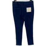 Silence + Noise High Rise Ankle Zip Twig Size 31X29.5 Navy Blue Jeans NWT Photo 2