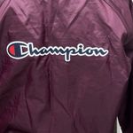 Champion Cropped Jacket Women Size Large Dark Purple Y2K Style Photo 6