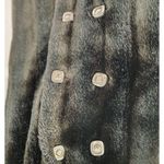 Vintage 60s/70s Tissavel France Faux Fur Long peacoat overcoat size S Brown Photo 3