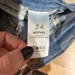 MOTHER Jeans The Hustler Ankle Chew Petal Plucker Blue Size 24 Photo 3