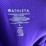 Athleta  Purple 1/4 Zip Running Pullover Shirt Size Large Photo 3