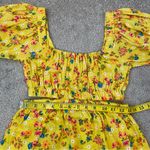 Billabong  Dare To Bare‎ Cutout Mini Dress Yellow Floral XS Photo 10