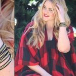 Ronnie M Golden Midnight Black Leather Gold Chain Adjustable Wrap Bracelet Photo 1