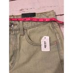 Wild Fable Size 2 26 inch waist Distressed Denim Yellow Rinse Bermuda Short 90s Photo 5