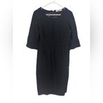 BODEN Delia Dress Black US 10 Long Professional Career Business Casual Office Size undefined Photo 1