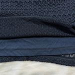 Sharagano Round Neck Lace A-Line Dress Size 16W Knee Length Party Minimalist Photo 4