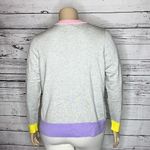 Charter Club NWT Size XXL Fall in Love Gray w/ Pastel Colorblock Sweater Top Photo 3