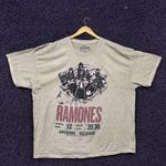 The Ramones Belgium Rock Show Poster Punk Band T-Shirt 2X Photo 0