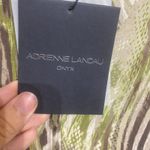 Adrienne Landau  Animal Print Blouse Sz M NWT Photo 6