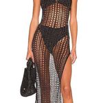 superdown Black coverup dress Photo 0