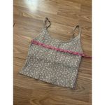 Old Navy  Ribbed Floral Crop Top Size Small Photo 1