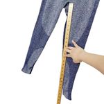 Gymshark Flex Leggings Purple Navy Marl Cropped Seamless Women’s Size Small Photo 8