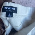 PacSun  grey cutoff playboy bunny sweat shorts size small NWT Photo 2