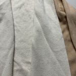 Club Monaco Tan and Cream Hooded Open Wool & Cashmere Blend Cardigan XS GUC Photo 2