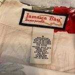 Jamaica Bay Cream Pink Tropical Floral Print Skort Size Zip Flowy Beachy Size 8 Photo 7