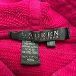 Ralph Lauren Lauren Fuchsia Pink 1/4 Zip Athleisure Hoodie Photo 5