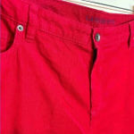 Lands End Women's Plus Corduroy‎ Mid Rise Pants Red Size 20W Photo 2