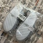 Soma Gray Fluffy Slides House Slippers Slides with Bow Detail Photo 2