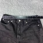 Tommy Hilfiger Jeans Womens 12 Black Straight Leg Classic Denim Vintage Style Photo 3