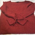 Love Tree  Rich Red Crew Neck Sweater Photo 10