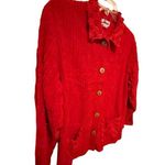 Vintage Blana Banana Red Dress & Chenille Jacket Photo 3