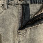 One Teaspoon One x  Womens Mini Skirt Distressed Light Wash Denim 26 Photo 10