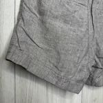 Athleta  Cabo Linen 4” Shorts Osprey Grey Heather size 2 447245-02 Photo 5