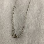 Sterling Silver Evil Eye Pendant 9” Long  chain with 2” Long Extender Photo 3