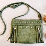 NWOT Olive Green Crossbody Purse Photo 0