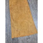 Boutique Europa 100% Genuine Leather Tan Pants Lace Front Women's Size 6 Brown Photo 7