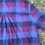 Eddie Bauer  Womens Flannel Shirt Jacket Button Up Hooded Plaid Medium Fall Basic Photo 4