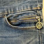 Tommy Hilfiger Blue Denim Stretch Jeggings Jeans Elastic Waist Pockets Logo Photo 4