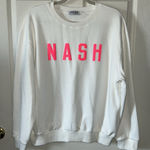 NASH‎ COLLECTION Women’s White with Neon Pink Long Photo 0
