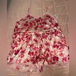 Ambrielle Sleepwear Faded Floral pink 2 piece cami tap pants nightie. Size XXL. Photo 1