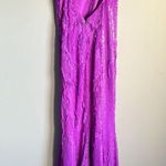 NBD X BY sequined Chiquitita Gown In maxi Lavender Photo 7