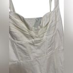 ASTR The Label White Linen Blend Midi Dress
Size: Large Photo 4