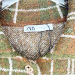 ZARA Multicolored Check Cardigan Jacket S Photo 4