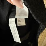 Ann Taylor ‎ Black Velvet Flocked Leopard Print High Waist Shorts Sz 10 Chic Fall Photo 3