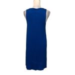 City Streets NWOT Royal Blue Sleeveless V Neck Tank Dress New Photo 2