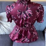 Liz Lange Maternity For Target Floral Top Size M Photo 4