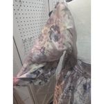 Storia  Floral Puff Sleeve Square Neck Mini Dress Prom Homecoming wedding Photo 6